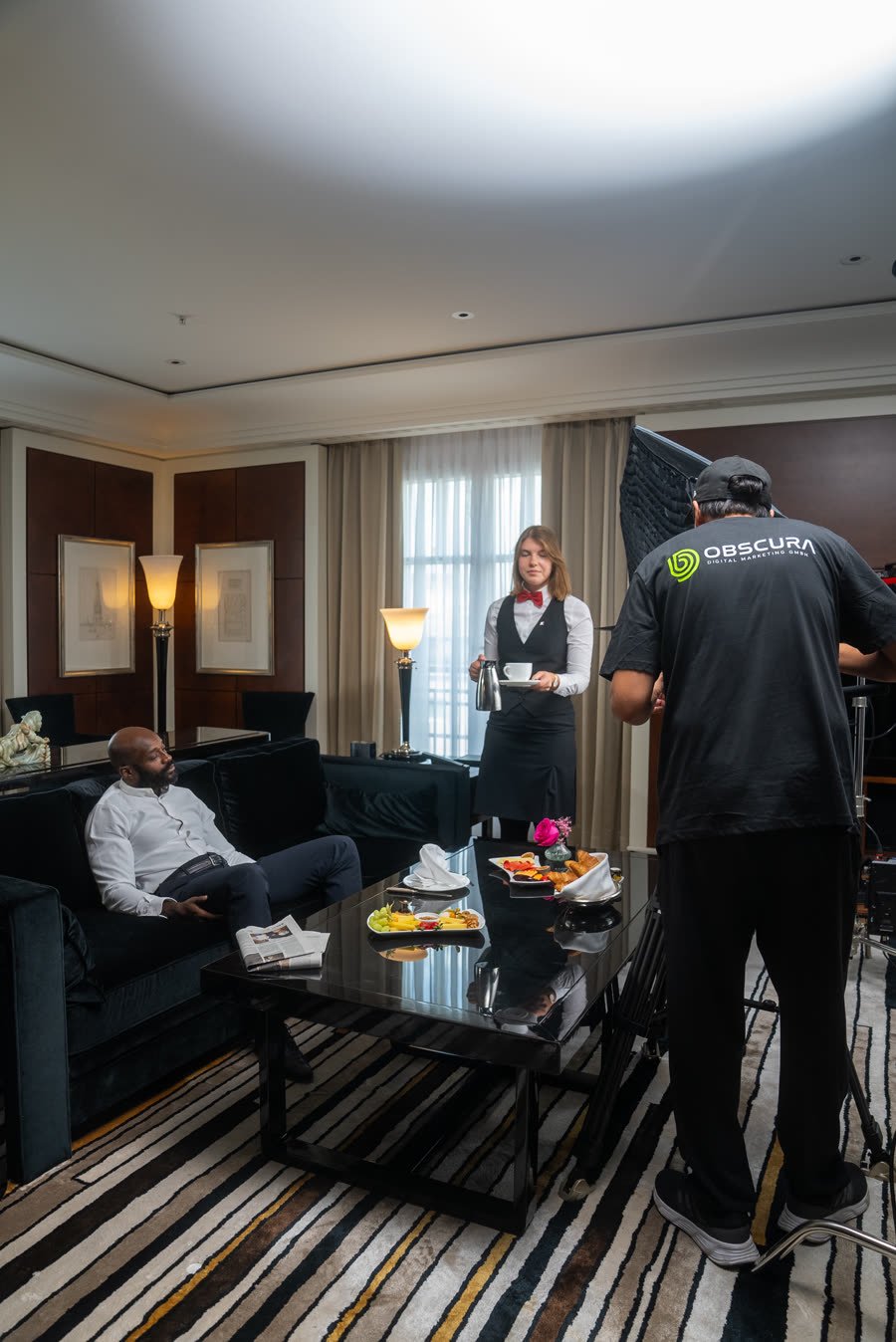 OBSCURA-Crew beim Dreh – Making-of
